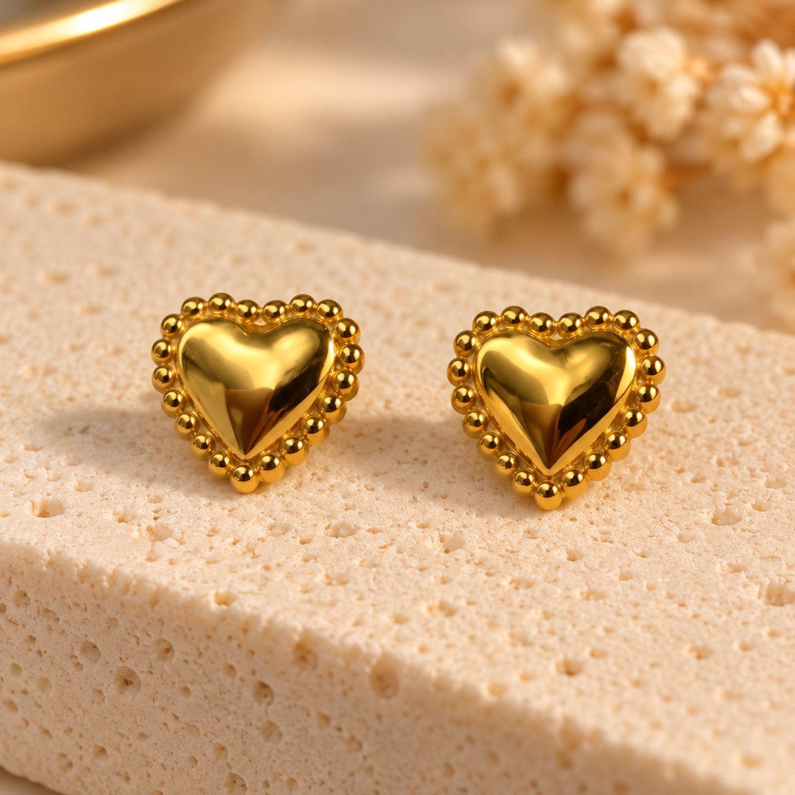 Aretes Corazón de Aurora con Auroritas ✨