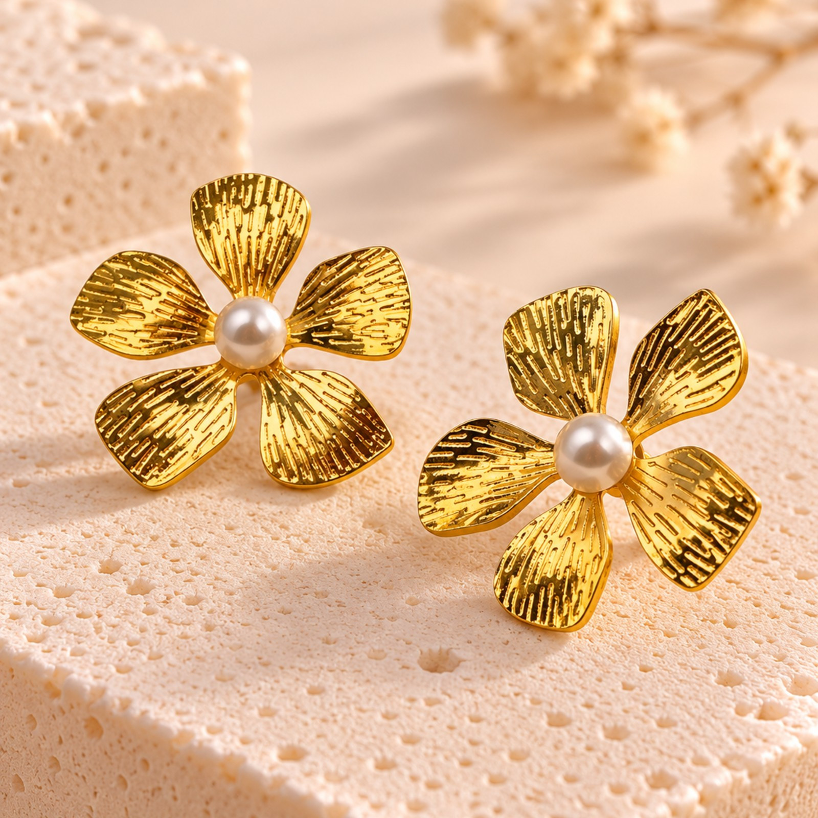 Aretes Flor de Aurora 🌸