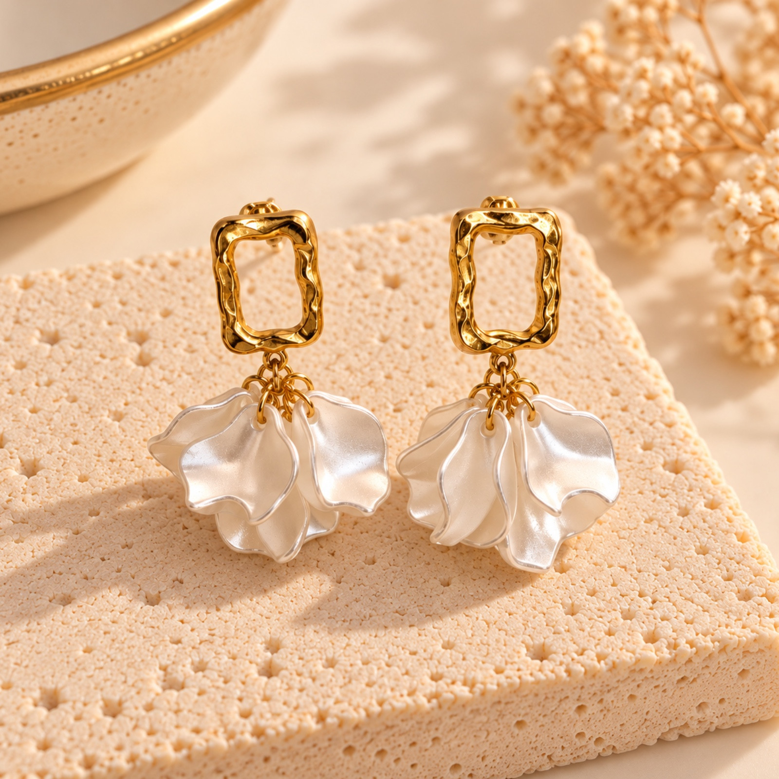 Aretes Hojuelas Lunares