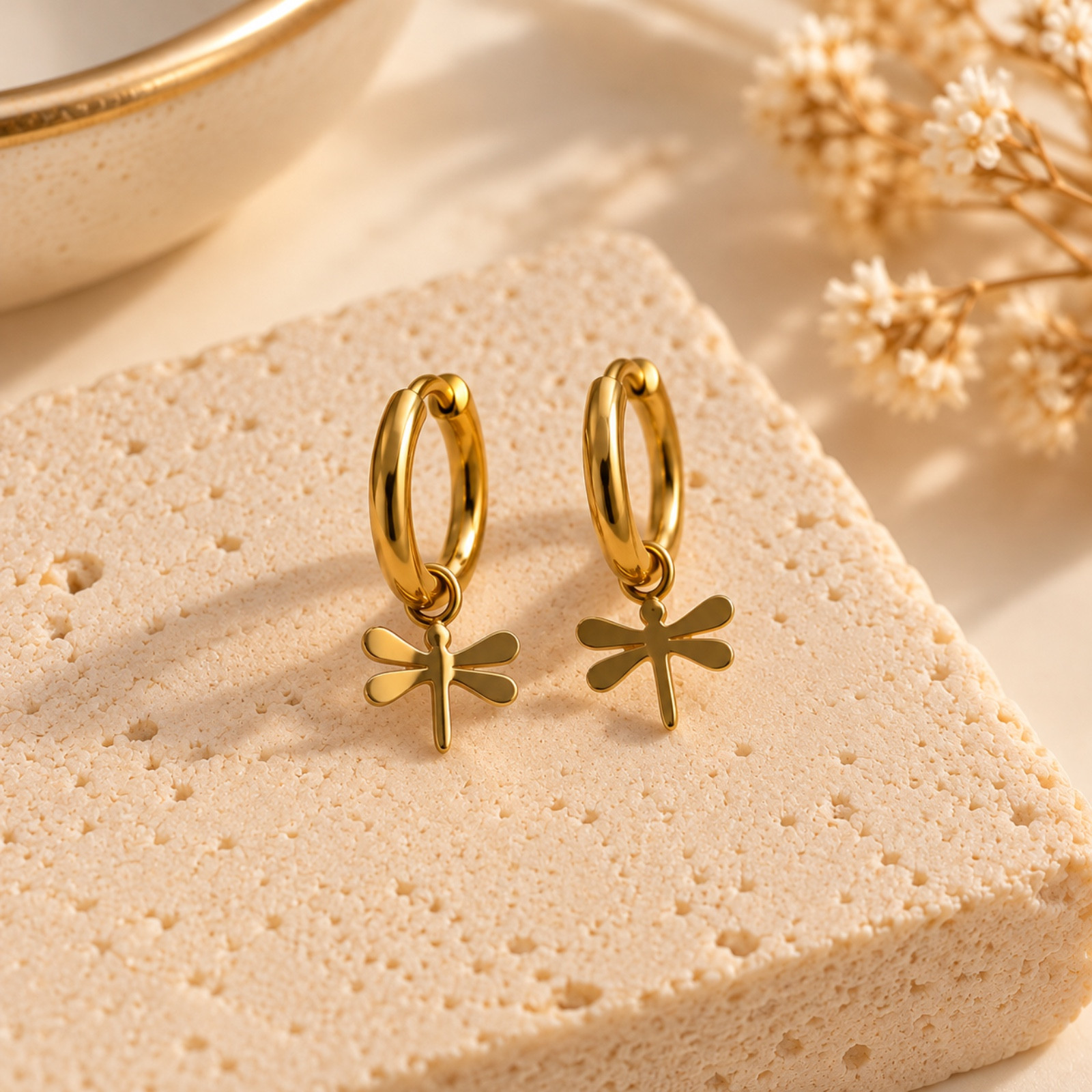 Aretes Libélula de Luna ✨