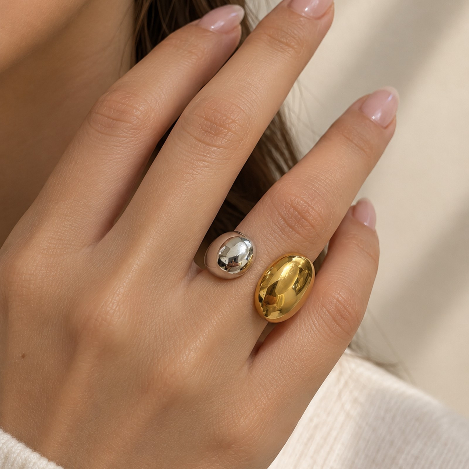Anillo sol y luna