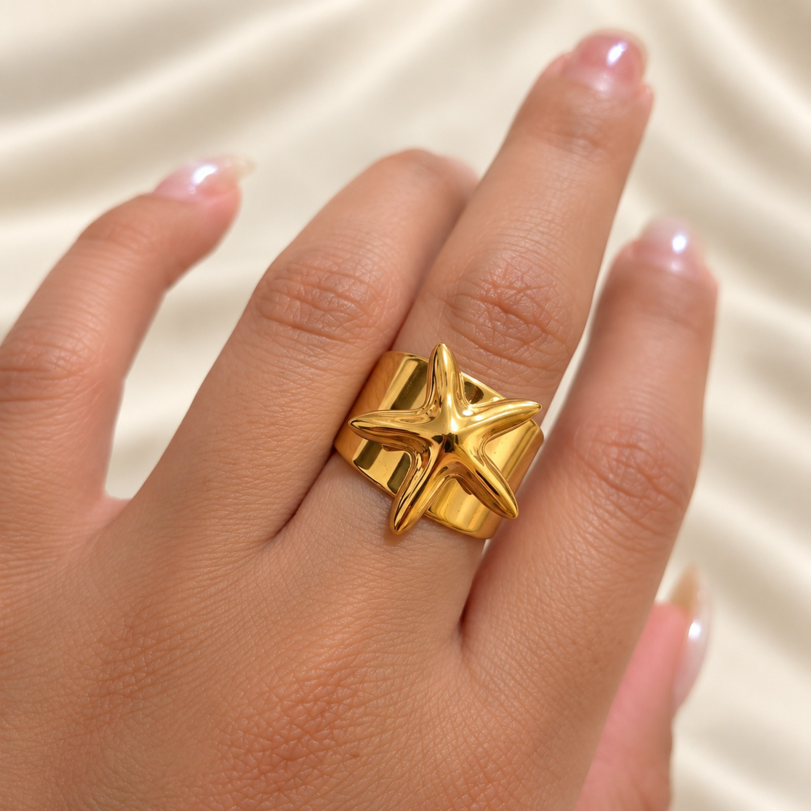 ⭐ Anillo Estrella de Mar